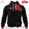 HOT Personalized AFL Adelaide Crows Special Monochrome Design Hoodie Sweatshirt 3D