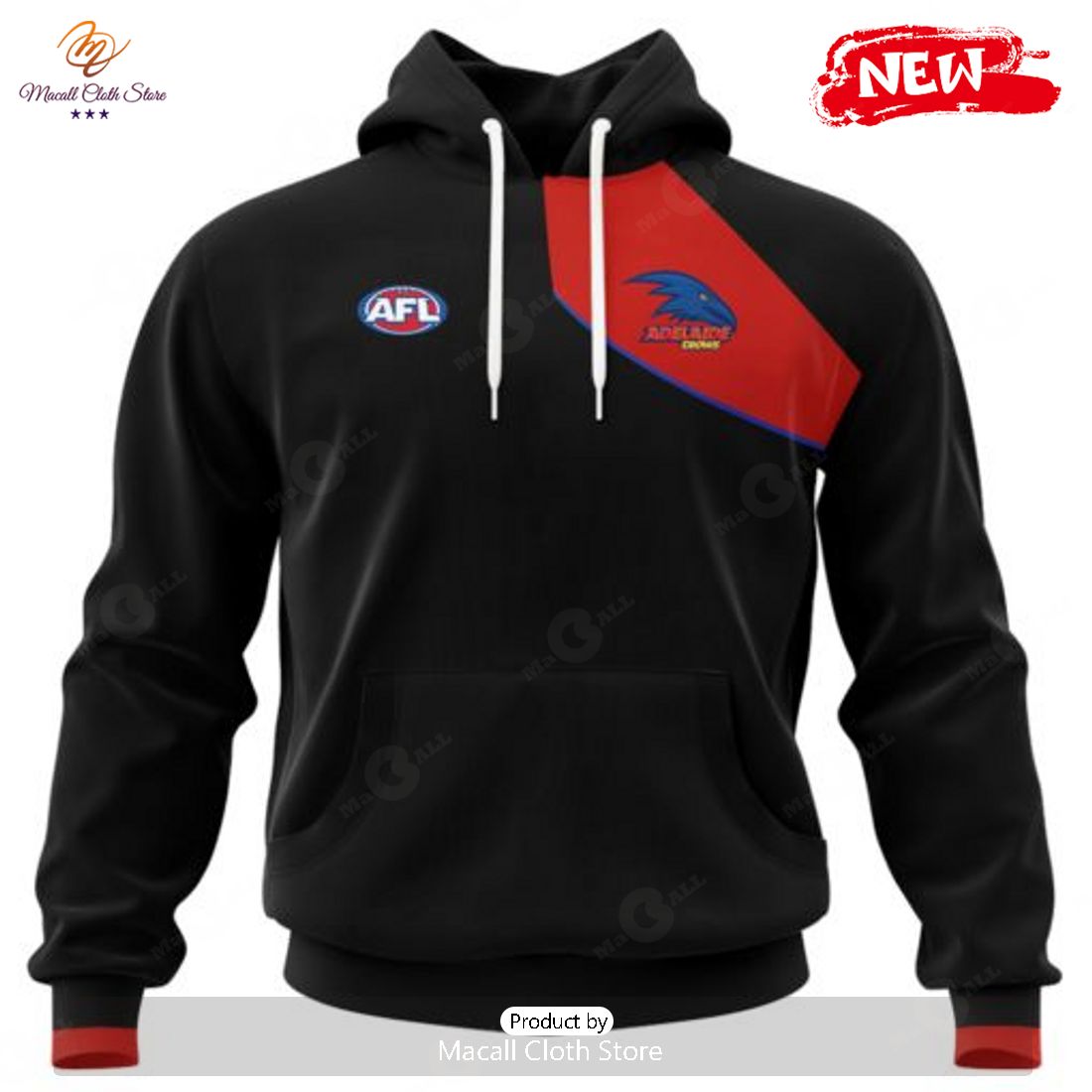 HOT Personalized AFL Adelaide Crows Special Player Design Hoodie Sweatshirt 3D