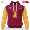 HOT Personalized AFL Brisbane Lions Special Abstract Design Hoodie Sweatshirt 3D