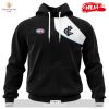 HOT Personalized AFL Carlton Football Club Special Monochrome Design Hoodie Sweatshirt 3D