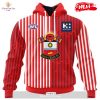HOT Personalized AFL Gold Coast Suns Special Abstract Design Hoodie Sweatshirt 3D