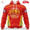 HOT Personalized AFL Greater Western Sydney Giants Special Abstract Design Hoodie Sweatshirt 3D