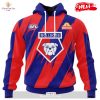 HOT Personalized AFL Western Bulldogs Special Monochrome Design Hoodie Sweatshirt 3D