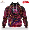 HOT Personalized AFL Adelaide Crows Special Pasifika Design Hoodie Sweatshirt 3D