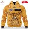 HOT Personalized AFL Hawthorn Football Club Special Design For NAIDOC Week For Our Elders Hoodie Sweatshirt 3D