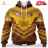 HOT Personalized AFL Hawthorn Football Club Special Indigenous Design Hoodie Sweatshirt 3D