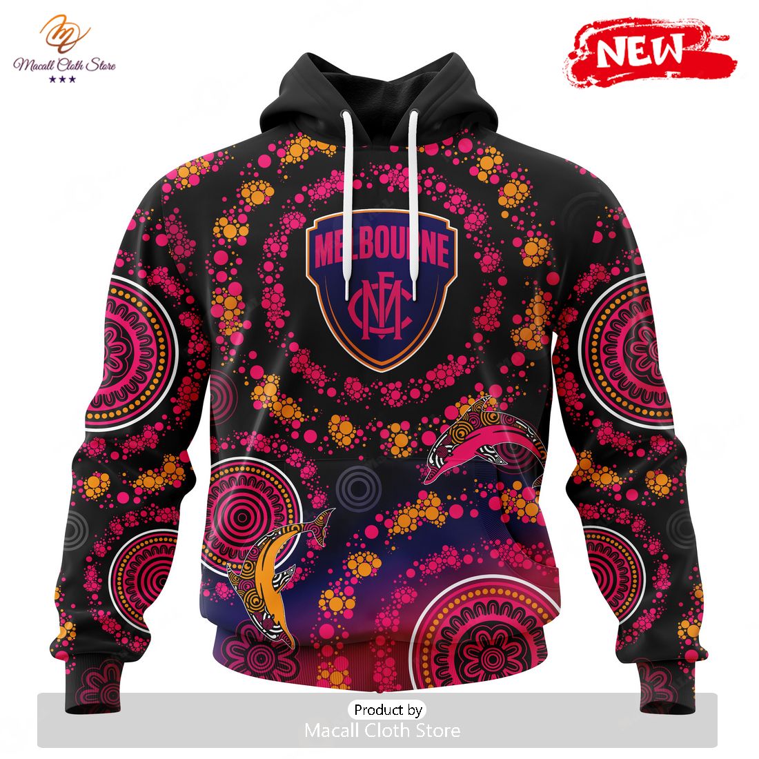 HOT Personalized AFL Melbourne Football Club Special Pink Breast Cancer Design Hoodie Sweatshirt 3D HOT Personalized AFL Melbourne Football Club Special Pink Breast Cancer Design Hoodie Sweatshirt 3D