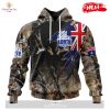 HOT Personalized AFL Melbourne Football Club Special Pink Breast Cancer Design Hoodie Sweatshirt 3D
