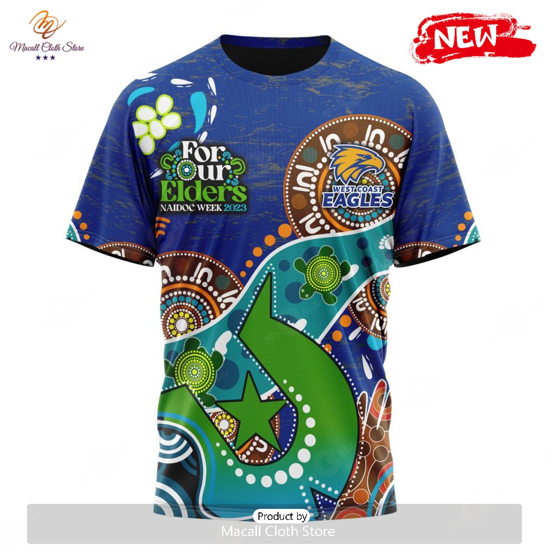 HOT Personalized AFL West Coast Eagles Special Design For NAIDOC Week For Our Elders Hoodie Sweatshirt 3D HOT Personalized AFL West Coast Eagles Special Design For NAIDOC Week For Our Elders Hoodie Sweatshirt 3D
