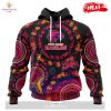 HOT Personalized AFL West Coast Eagles Special Pasifika Design Hoodie Sweatshirt 3D
