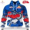 HOT Personalized AFL Western Bulldogs Special Pasifika Design Hoodie Sweatshirt 3D
