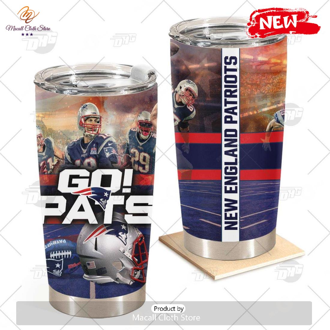HOT NFL New England Patriots For Fans Stainless Steel Tumbler HOT NFL New England Patriots For Fans Stainless Steel Tumbler