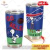 HOT Personalize NFL Baltimore Ravens Snoopy Stainless Steel Tumbler