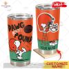 HOT Personalize NFL Cincinnati Bengals Snoopy Stainless Steel Tumbler