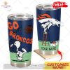 HOT Personalize NFL Dallas Cowboys Snoopy Stainless Steel Tumbler