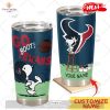 HOT Personalize NFL Green Bay Packers Snoopy Stainless Steel Tumbler