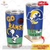 HOT Personalize NFL Philadelphia Eagles Snoopy Stainless Steel Tumbler