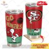 HOT Personalize NFL Seattle Seahawks Snoopy Stainless Steel Tumbler HOT Personalize NFL Seattle Seahawks Snoopy Stainless Steel Tumbler