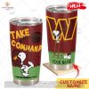 HOT Personalized NFL Arizona Cardinals Snoopy BUD LIGHT Beer Lover Stainless Steel Tumbler