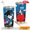 HOT Personalized NFL Buffalo Bills Snoopy BUD LIGHT Beer Lover Stainless Steel Tumbler