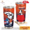 HOT Personalized NFL Detroit Lions Snoopy BUD LIGHT Beer Lover Stainless Steel Tumbler
