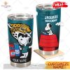 HOT Personalized NFL Indianapolis Colts Snoopy BUD LIGHT Beer Lover Stainless Steel Tumbler