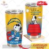 HOT Personalized NFL Las Vegas Raiders Snoopy BUD LIGHT Beer Lover Stainless Steel Tumbler