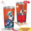 HOT Personalized NFL Los Angeles Rams Snoopy BUD LIGHT Beer Lover Stainless Steel Tumbler