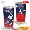 HOT Personalized NFL Minnesota Vikings Snoopy BUD LIGHT Beer Lover Stainless Steel Tumbler