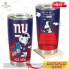 HOT Personalized NFL New York Jets Snoopy BUD LIGHT Beer Lover Stainless Steel Tumbler