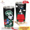 HOT Personalized NFL New York Giants Snoopy BUD LIGHT Beer Lover Stainless Steel Tumbler