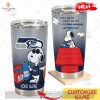 HOT Personalized NFL San Francisco 49ers Snoopy BUD LIGHT Beer Lover Stainless Steel Tumbler