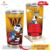 HOT Personalized NFL Tennessee Titans Snoopy Bud Light Beer Lover Stainless Steel Tumbler