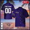 HOT Personalize NFL Atlanta Falcons Polynesian Tattoo Design Hawaiian Shirt