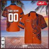 HOT Personalize NFL Cincinnati Bengals Polynesian Tattoo Design Hawaiian Shirt