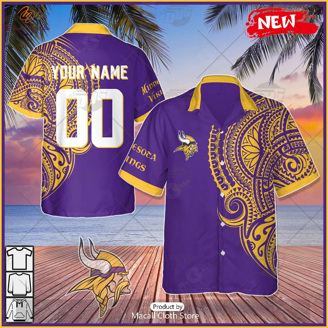 NFL Minnesota Vikings Hawaiian Shirt Hot Trending Summer 2023