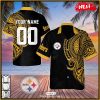 HOT Personalize NFL San Francisco 49ers Polynesian Tattoo Design Hawaiian Shirt