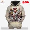 HOT OSC-LIONS001 Detroit Lions Barry Sanders  20 Limited Edition Hoodie Sweatshirt 3D