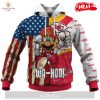 HOT OSC-T50 Mario NFL Patriots Limited Edition Hoodie Sweatshirt 3D