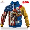 HOT OSC-T50 Mario NFL Vikings Limited Editio Hoodie Sweatshirt 3D