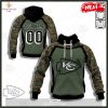 HOT Personalize NFL Minesota Vikings Veterans Day Style Camo Hoodie Sweatshirt 3D