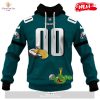 HOT Personalize Pittsburgh Steelers NFL x Angry Birds 2023 Hoodie Sweatshirt 3D
