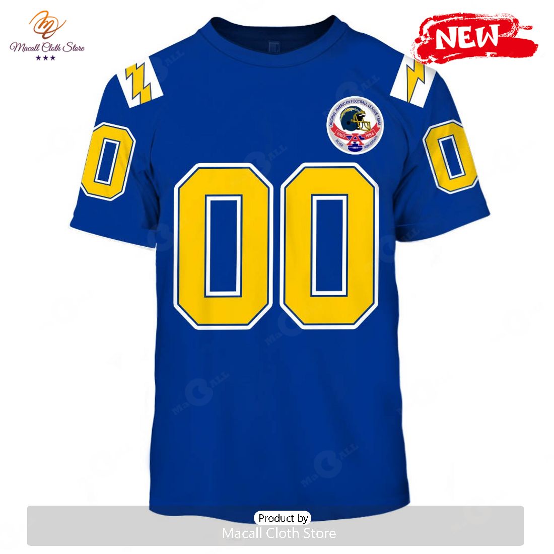 HOT Personalized 1984 San Diego Chargers Vintage NFL Throwback Away Jersey Hoodie Sweatshirt 3D