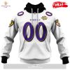 HOT Personalized 2002 Washington Redskins Vintage Throwback Away Jersey Hoodie Sweatshirt 3D