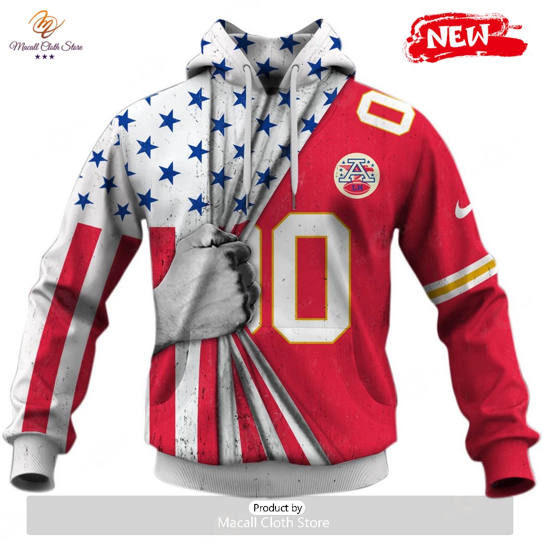 HOT Personalized 2020 NFL Kansas City Chiefs Hoodie Sweatshirt 3D