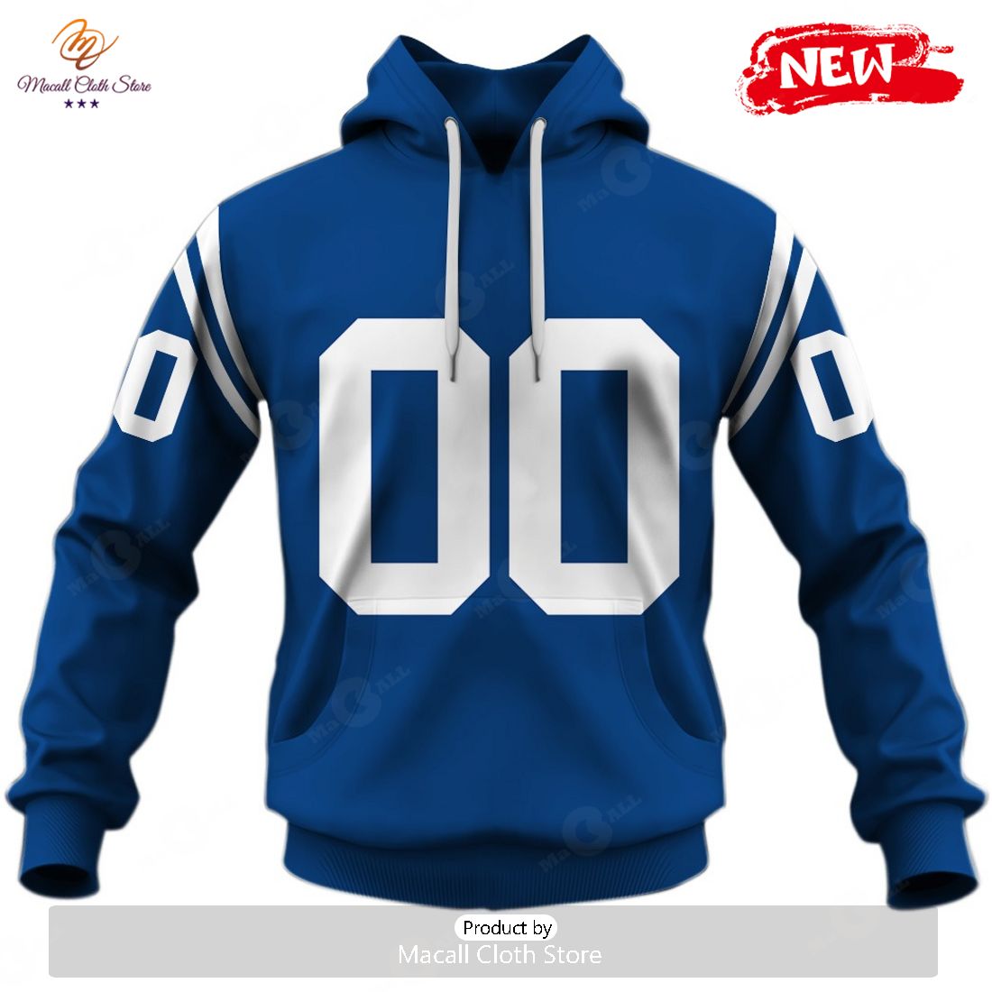 HOT Personalized Baltimore Colts 1970 NFL Vintage Throwback Home Jersey Hoodie Sweatshirt 3D HOT Personalized Baltimore Colts 1970 NFL Vintage Throwback Home Jersey Hoodie Sweatshirt 3D