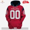 HOT Personalized Houston Texans Jersey White Limited Edition Hoodie Sweatshirt 3D