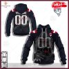 HOT Personalized New England Patriots 1984 Vintage Throwback Away Jersey Hoodie Sweatshirt 3D