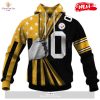 HOT Personalized Pittsburgh Steelers 1975 Vintage Throwback Jersey Hoodie Sweatshirt 3D