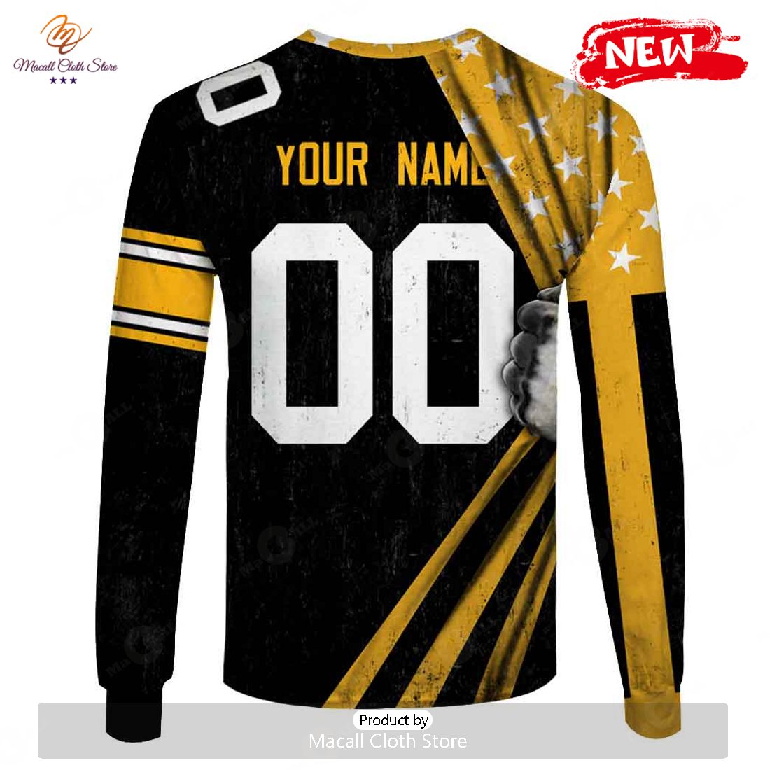 HOT Personalized Pittsburgh Steelers 2020 Jersey Hoodie Sweatshirt 3D HOT Personalized Pittsburgh Steelers 2020 Jersey Hoodie Sweatshirt 3D